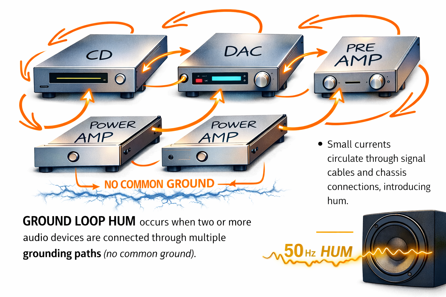 Ground Loop Hum in Audio Systems: Causes, Symptoms and How to Fix It