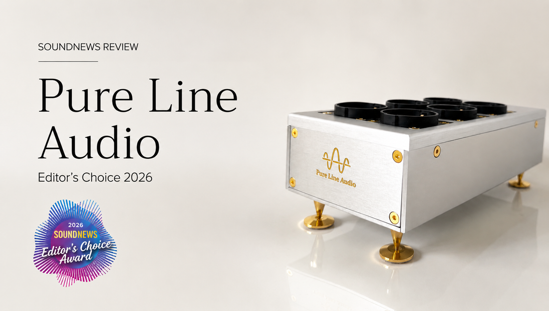 Pure Line Audio GoldCore 6 NoiseBlock Power Distributor, Soundnews Editor's Choice 2026