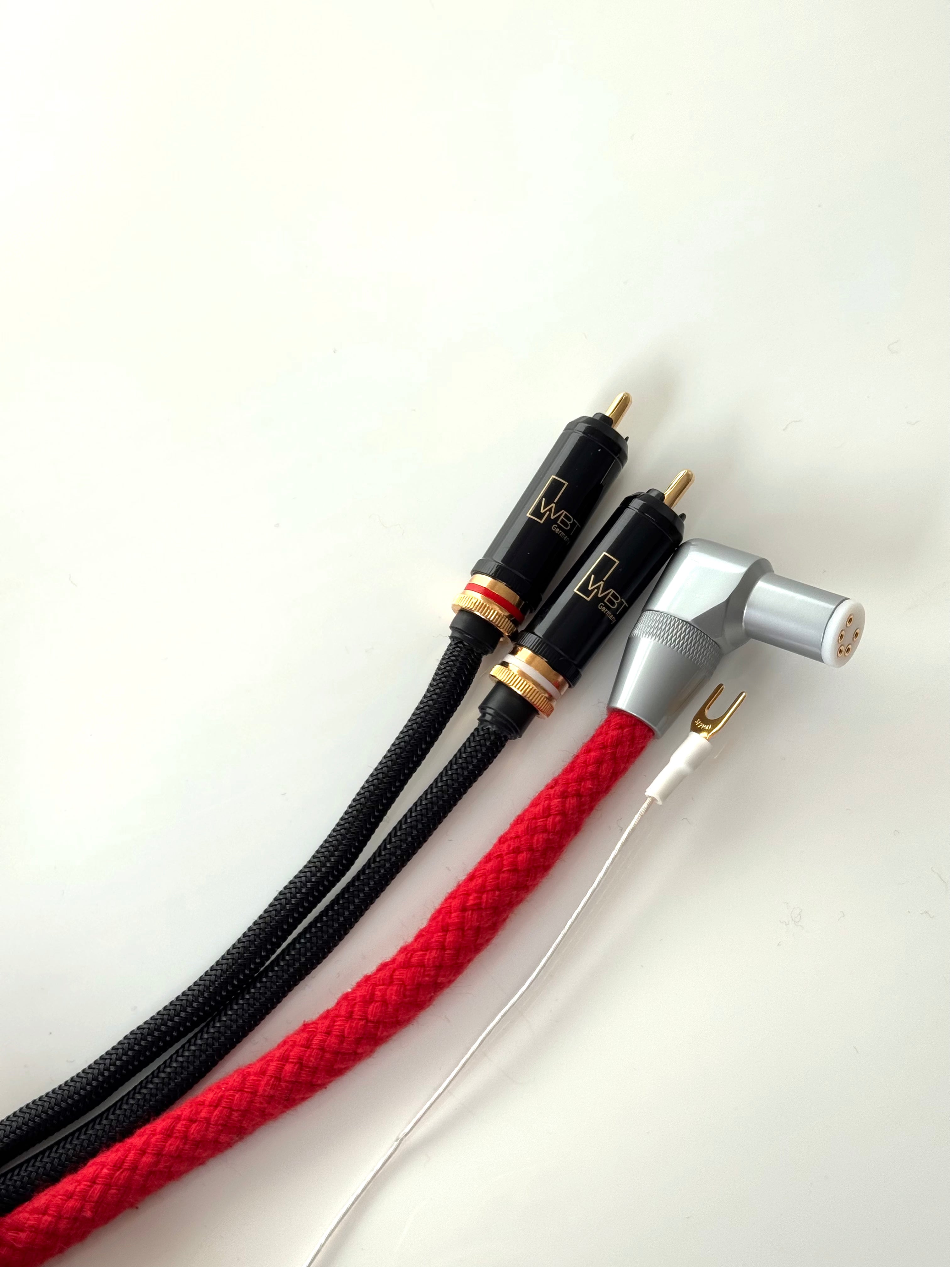 SilverCore Reference Tonearm DIN to RCA