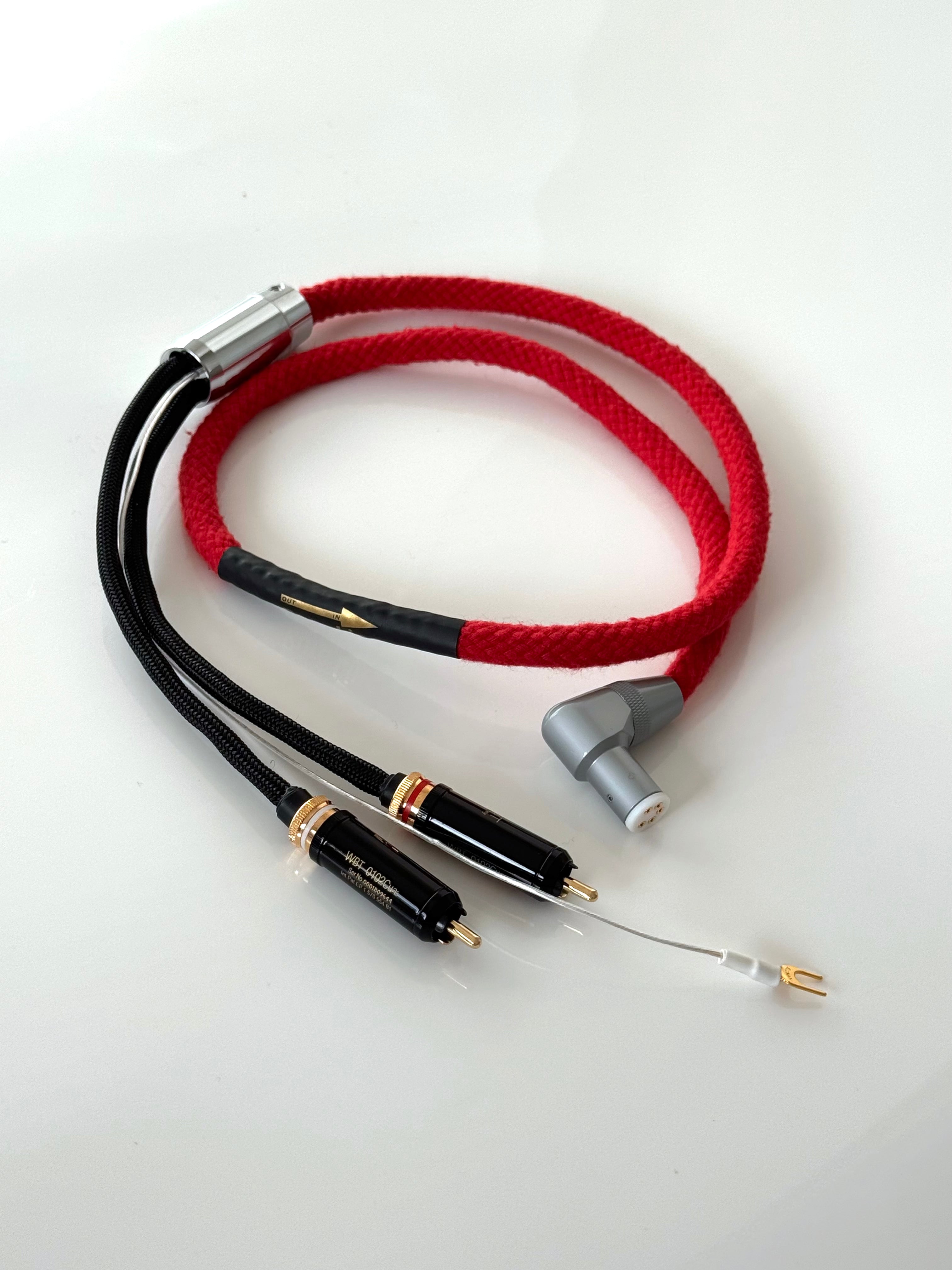 SilverCore Reference Tonearm DIN to RCA