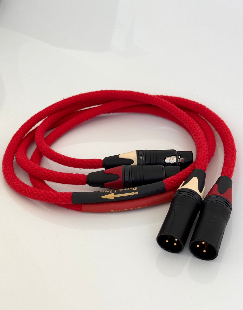 Cable de interconexión XLR de plata pura