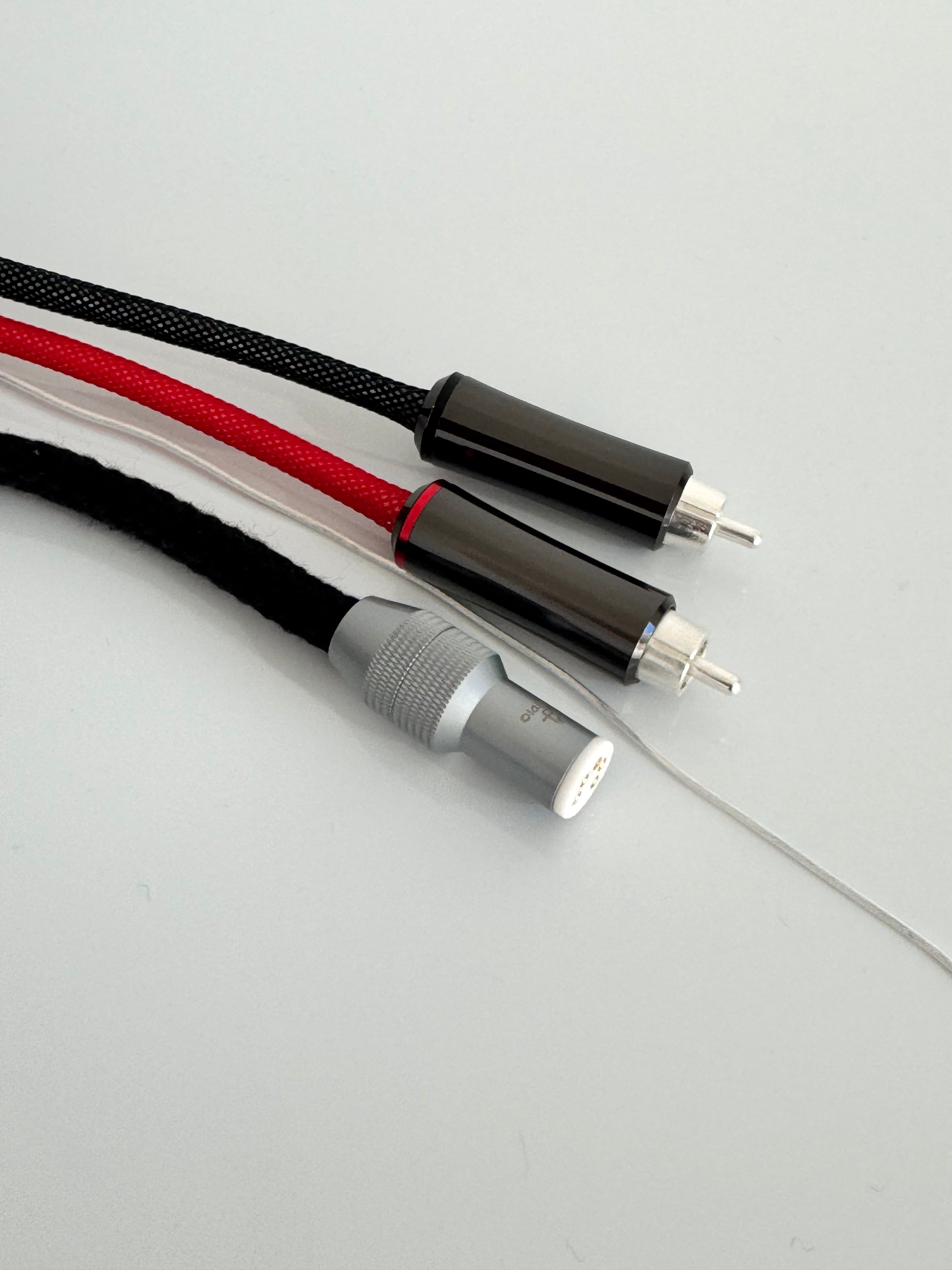 CopperCore Tonearm DIN to RCA