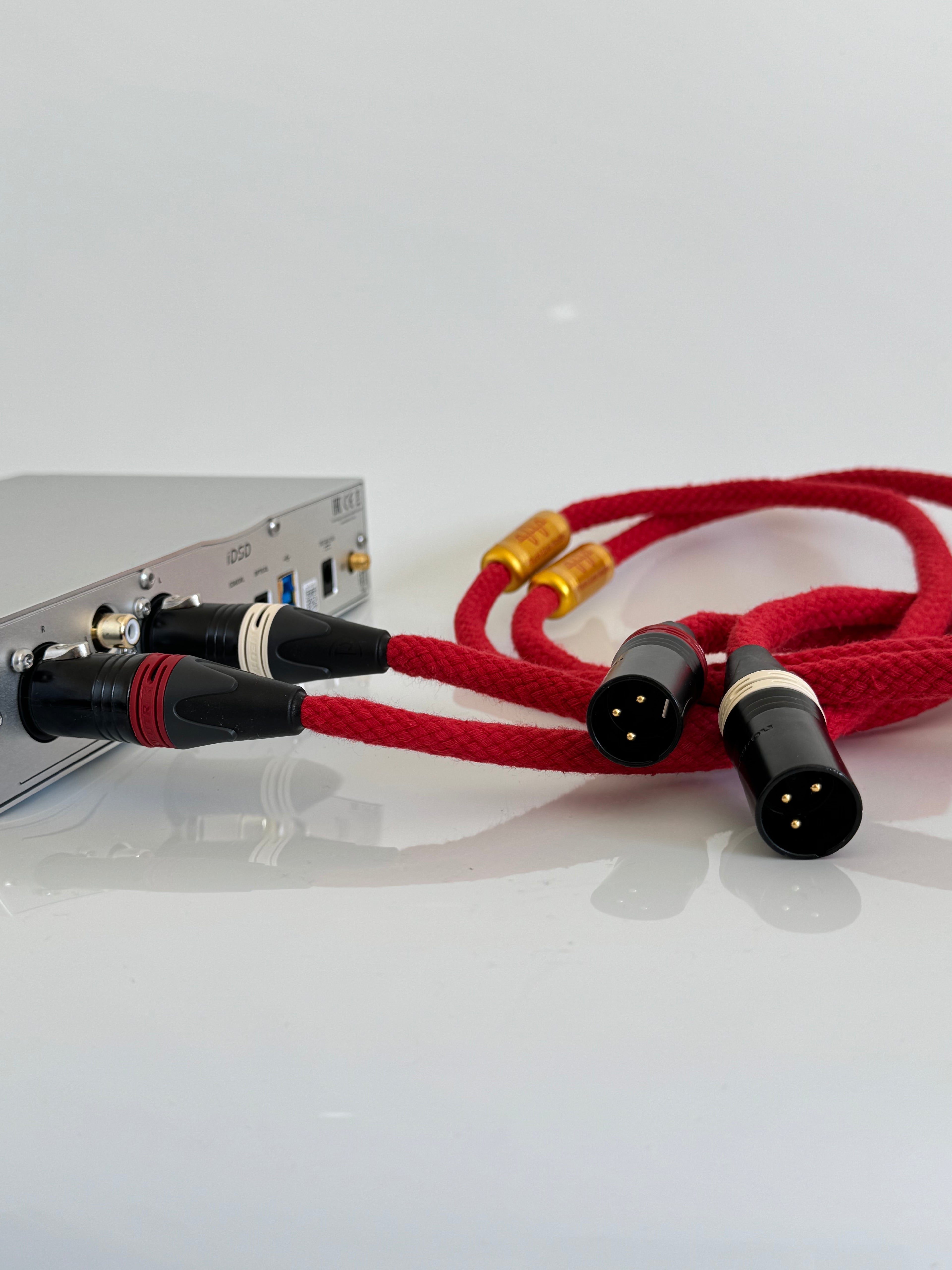Pure Silver Ribbon Statement XLR