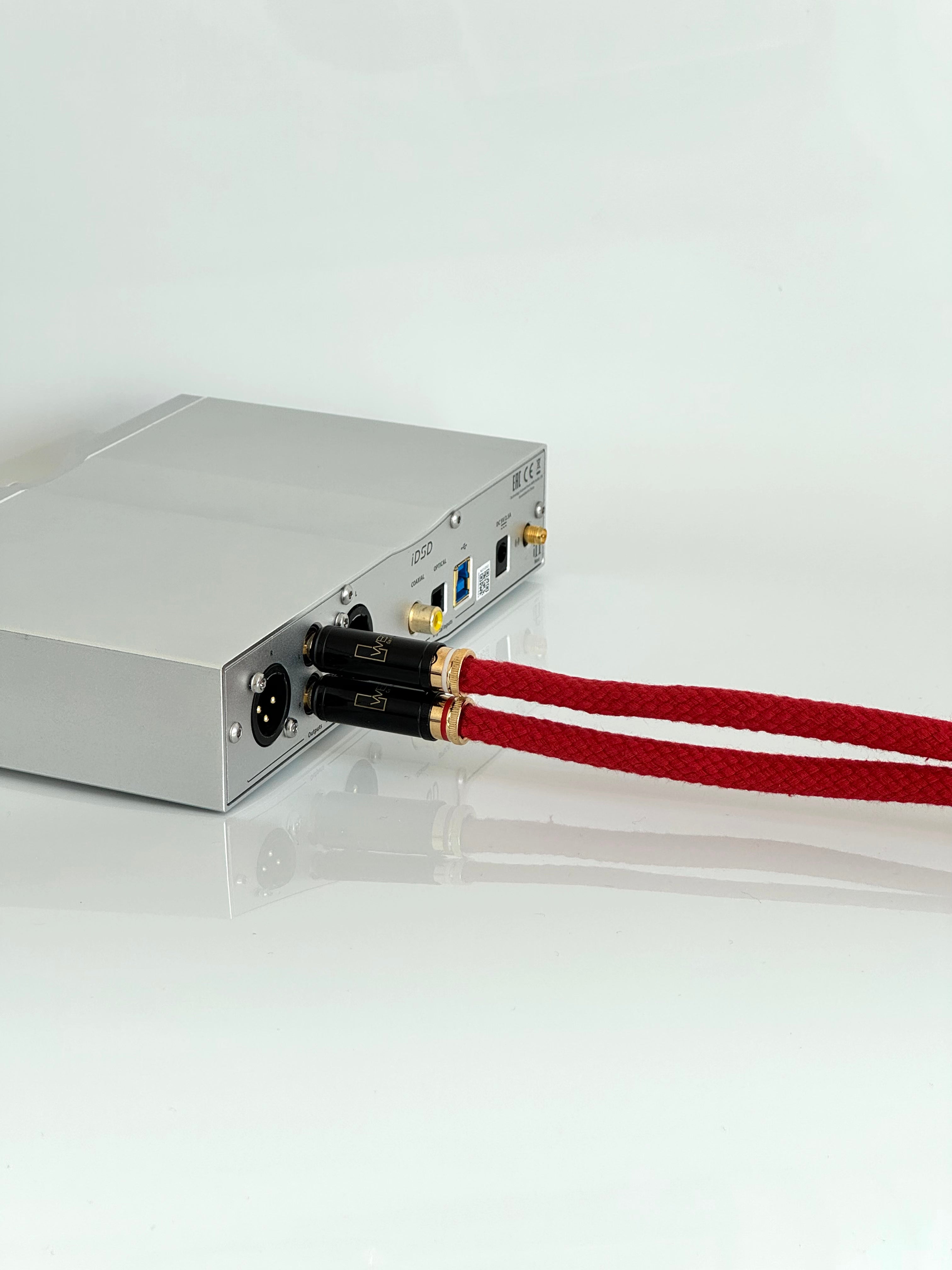 Pure Silver RCA Interconnect Cable